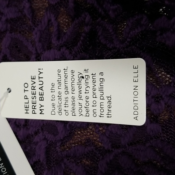 (3X) NWT Addition Elle Eyelet Contemporary Date Night Sheer Occasion Fun Dainty - Picture 5 of 14